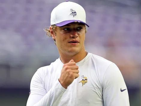 Why is JJ McCarthy not playing today for Vikings vs Bengals in Week 3 of 2025 NFL season?