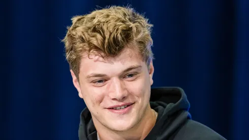 J.J. McCarthy quarterback of the Minnesota Vikings