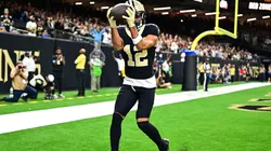 Chris Olave #12 of the New Orleans Saints