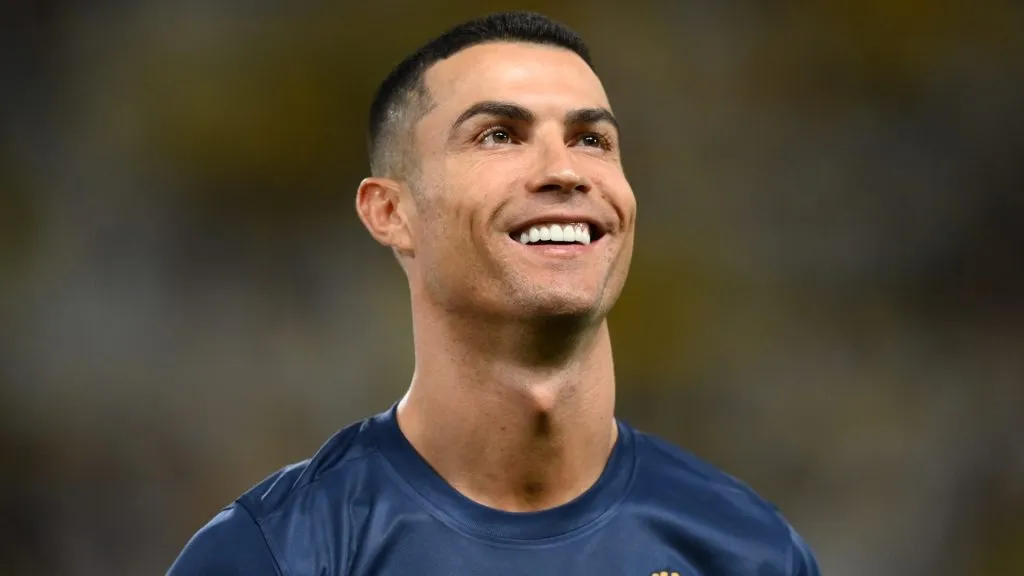 Cristiano Ronaldo smiling