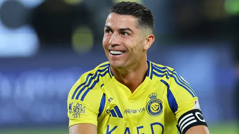 Cristiano Ronaldo during a Saudi Pro League game with Al Nassr.