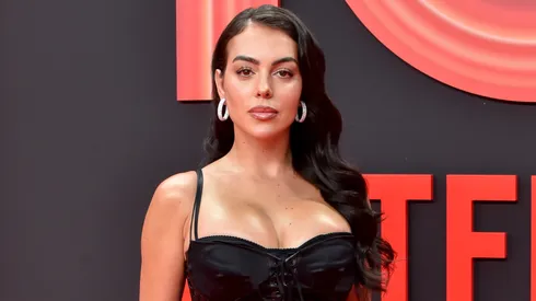 Georgina Rodríguez attends Netflix Spain's 10th anniversary party red carpet at Galería de Cristal on June 10, 2025.