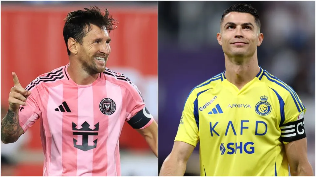 Lionel Messi and Cristiano Ronaldo