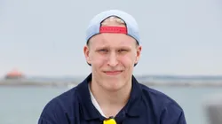 NHL draft prospect Patrik Laine speaks to the media during the Top Prospects Media Availability as part of the 2016 NHL Draft at the Erie Basin Marina on June 23, 2016 in Buffalo, New York.