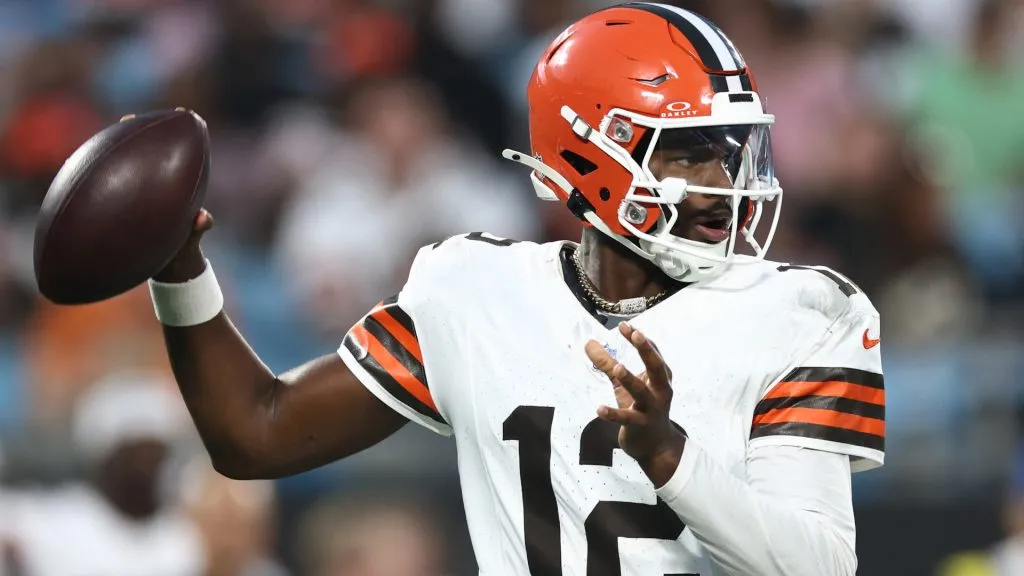 Shedeur Sanders playing for Cleveland Browns