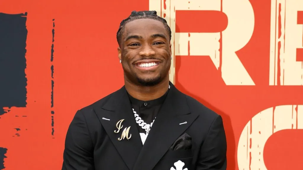 Quarterback Jalen Milroe of Alabama arrives prior to the 2025 NFL Draft at Lambeau Field on April 24, 2025 in Green Bay, Wisconsin.