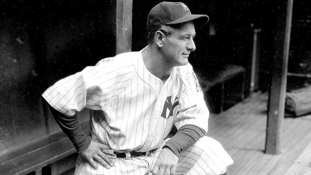 Lou Gehrig (Source: @SportsCenter)