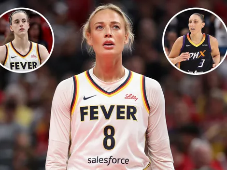 Sophie Cunningham has a very firm choice between Diana Taurasi and Fever teammate Caitlin Clark