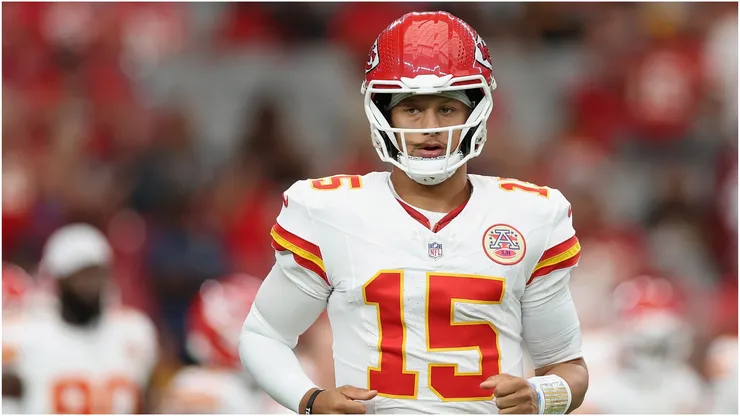 Quarterback Patrick Mahomes of the Kansas City Chiefs