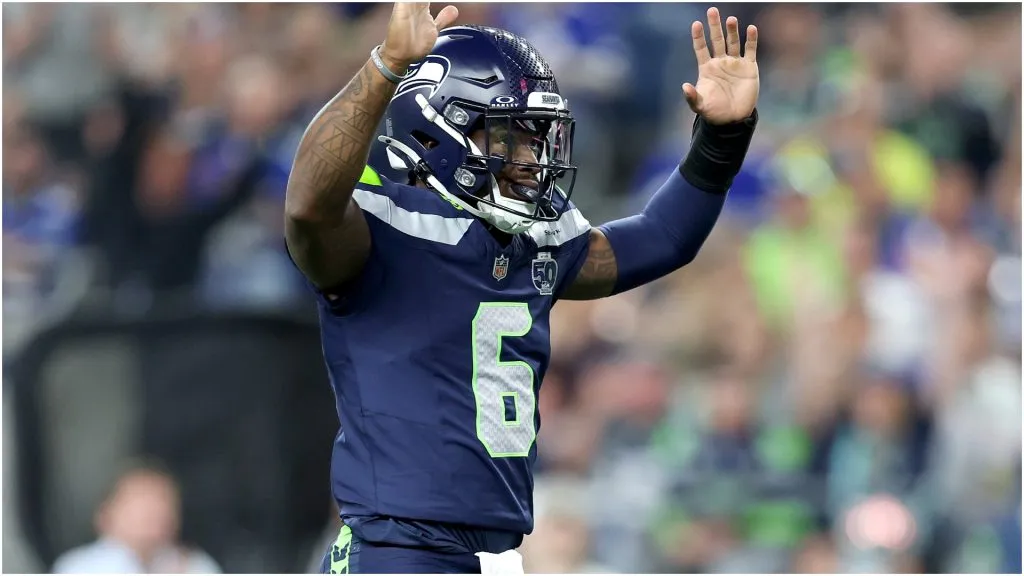 Jalen Milroe of the Seattle Seahawks – Steph Chambers/Getty Images