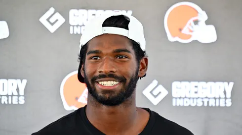 Shedeur Sanders of the Cleveland Browns