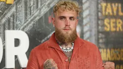 Jake Paul attends Netflix Live Event: Katie Taylor vs Amanda Serrano.