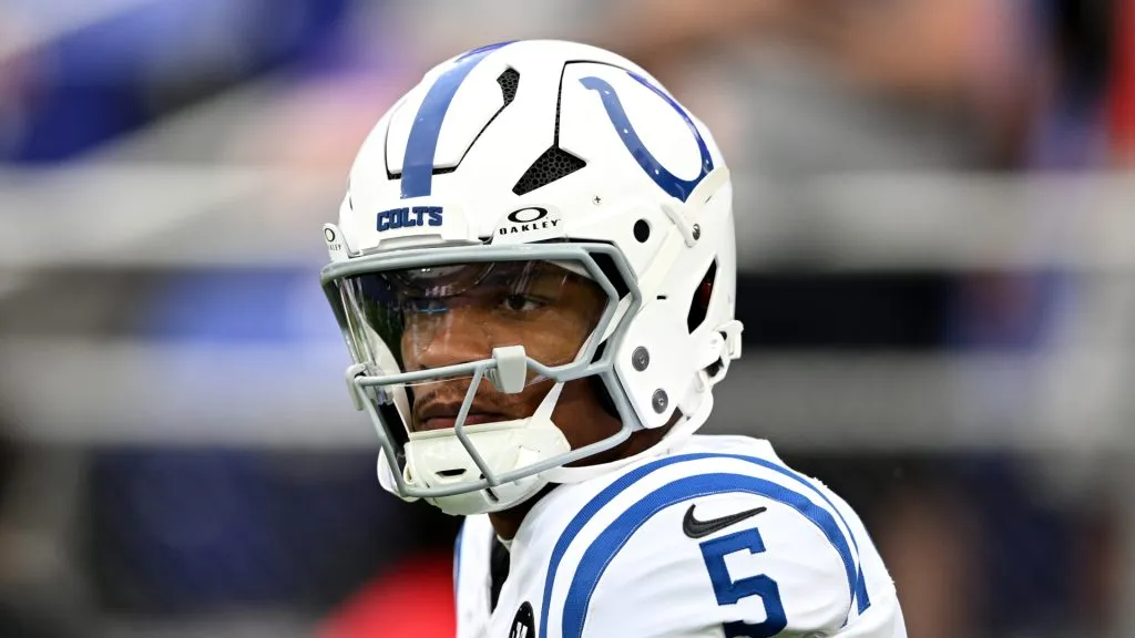 Anthony Richardson, quarterback for the Indianapolis Colts (2025)