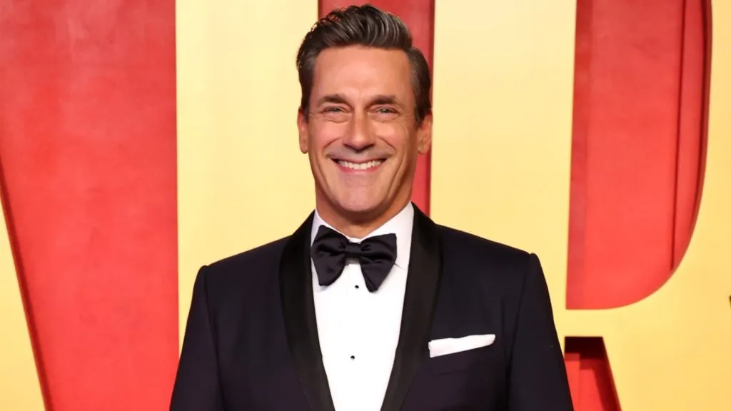 Jon Hamm attends the 2024 Vanity Fair Oscar Party Hosted By Radhika Jones at Wallis Annenberg Center for the Performing Arts on March 10, 2024. (Source: Amy Sussman/Getty Images)