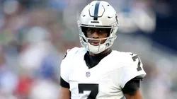 Geno Smith #7 of the Las Vegas Raiders