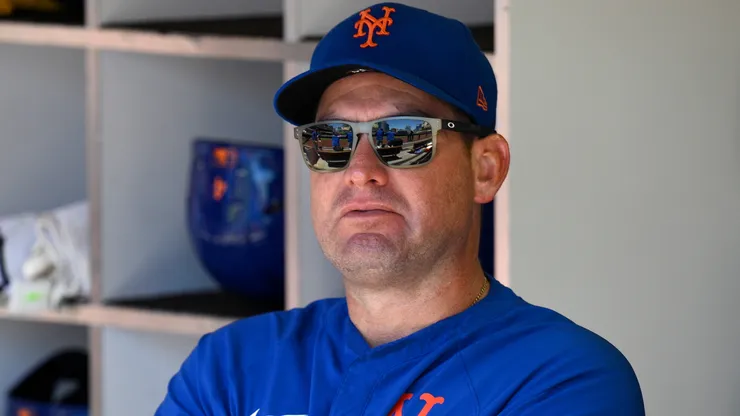 Carlos Mendoza #64 of the New York Mets