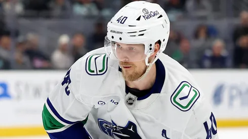 Elias Pettersson, star forward and cornerstone of the Vancouver Canucks, remains a key piece as trade rumors swirl around teammate Quinn Hughes.
