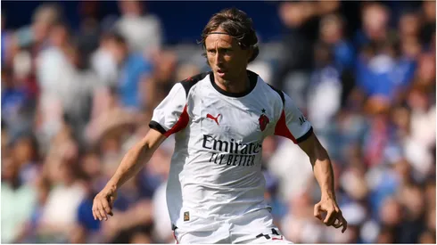 Luka Modric of AC Milan