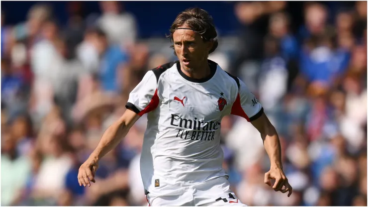 Luka Modric of AC Milan