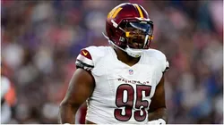 Jer'Zhan Newton of the Washington Commanders