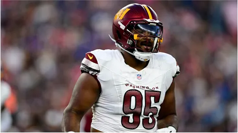 Jer'Zhan Newton of the Washington Commanders