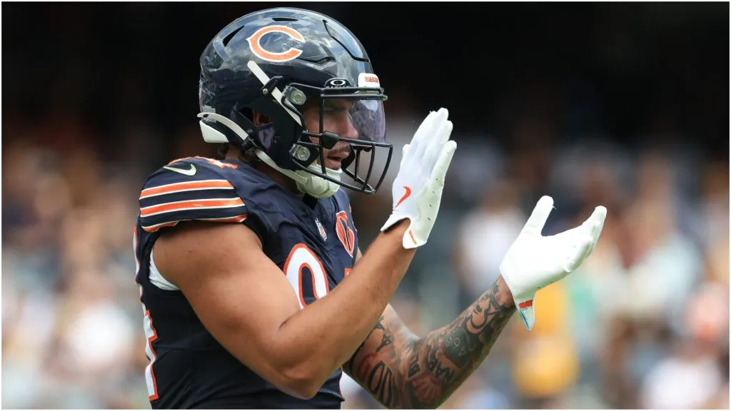 Austin Booker of the Chicago Bears – Justin Casterline/Getty Images