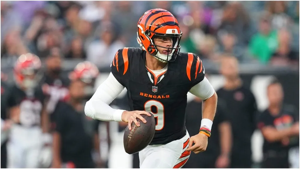 Joe Burrow of the Cincinnati Bengals – Mitchell Leff/Getty Images