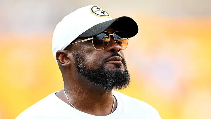 Mike Tomlin head coach of the Pittsburgh Steelers