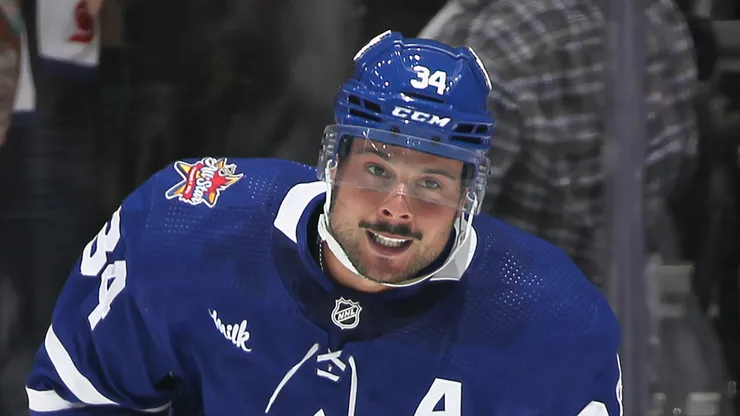 Auston Matthews of the Toronto Maple Leafs
