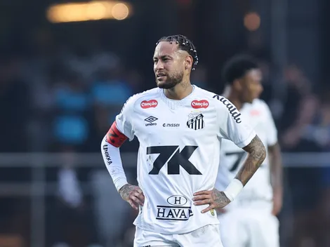 Neymar left in tears after suffering worst defeat in his career as Santos lose 6-0 to Coutinho's Vasco da Gama