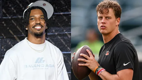 Jayden Daniels speak onstage during Fanatics Fest NYC 2025 at Javits Center on June 21, 2025 in New York City.