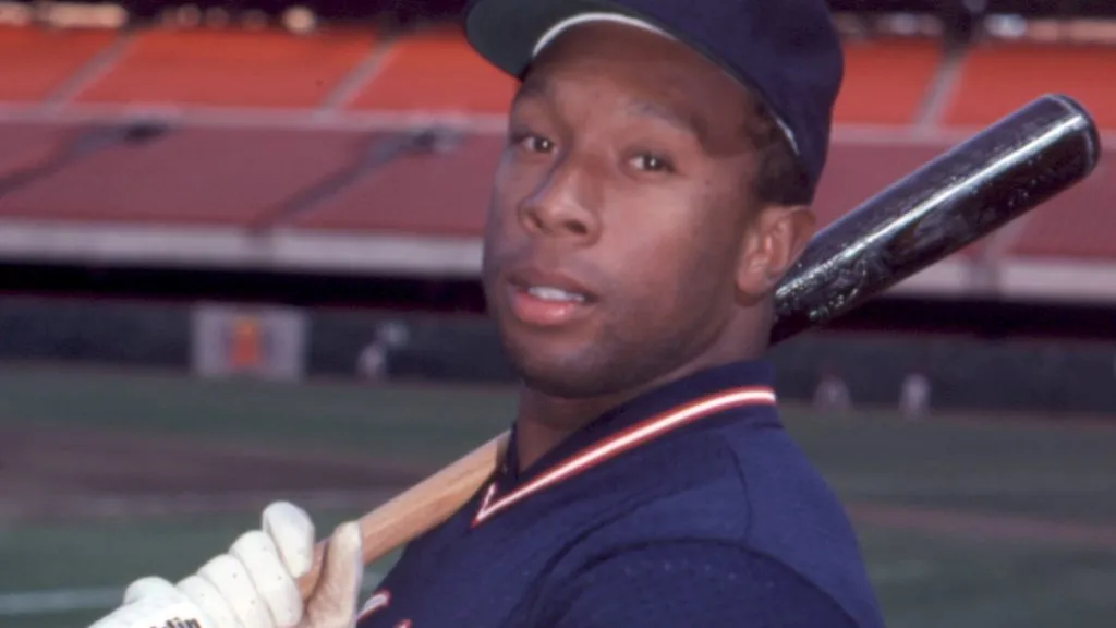 Kirby Puckett of the Minnesota Twins. (Source: @baseballhall)