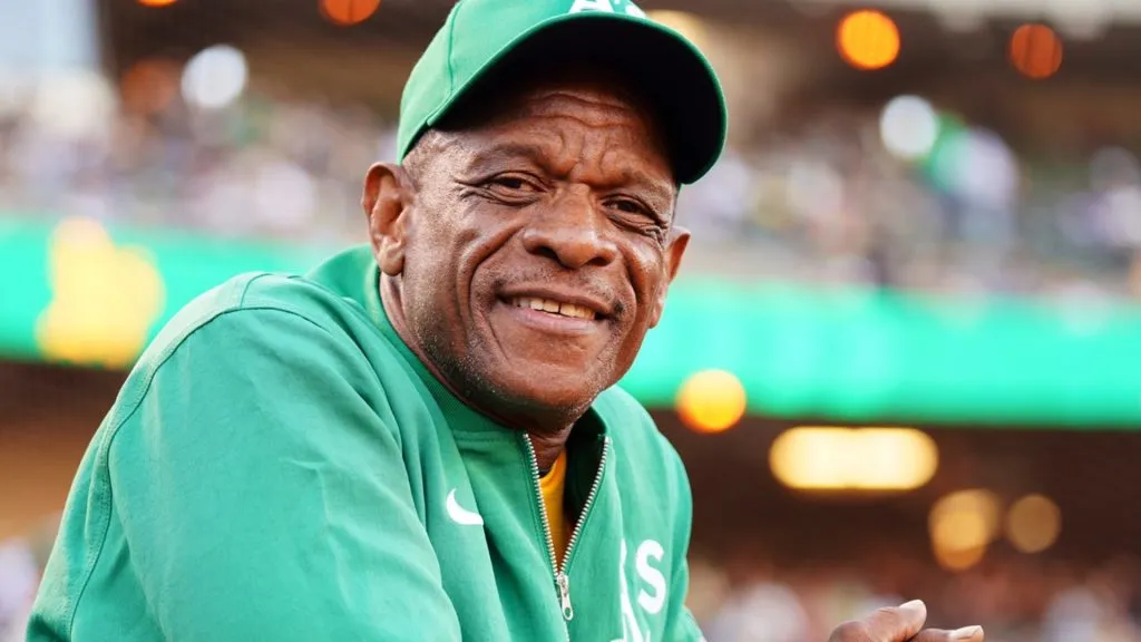 Rickey Henderson of the Oakland A’s. (Source: @Section925)