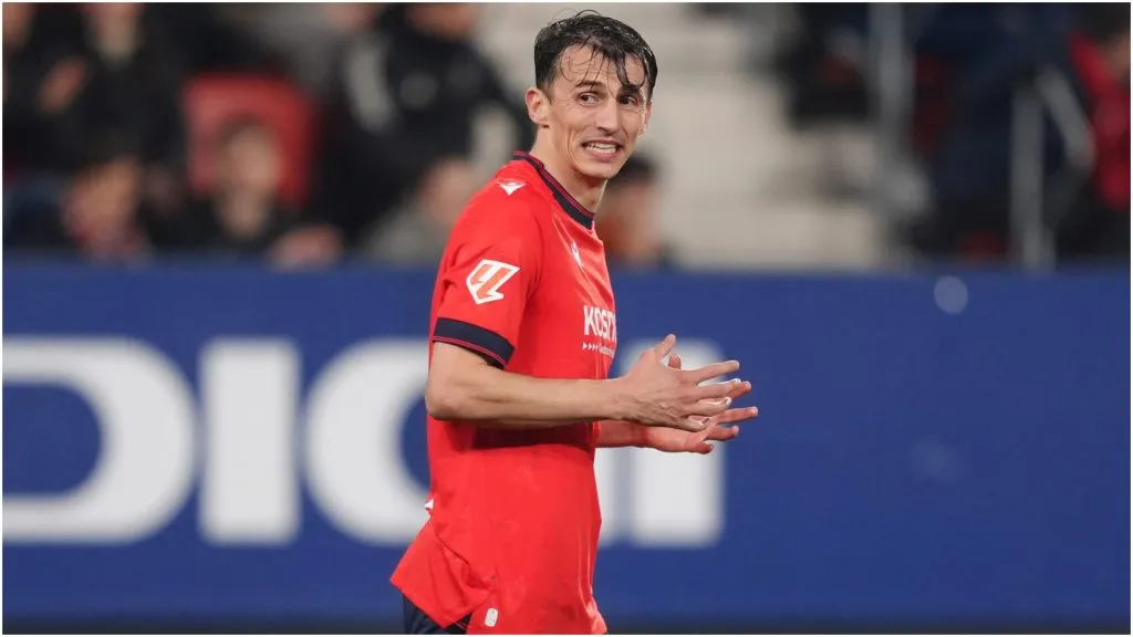 Ante Budimir of CA Osasuna – Juan Manuel Serrano Arce/Getty Images