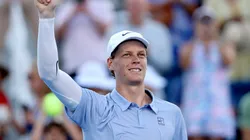 Jannik Sinner smiles during the 2025 Cincinnati final