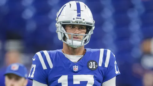 Daniel Jones #17 of the Indianapolis Colts