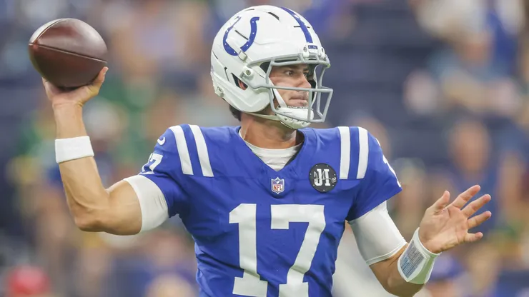 Daniel Jones #17 of the Indianapolis Colts