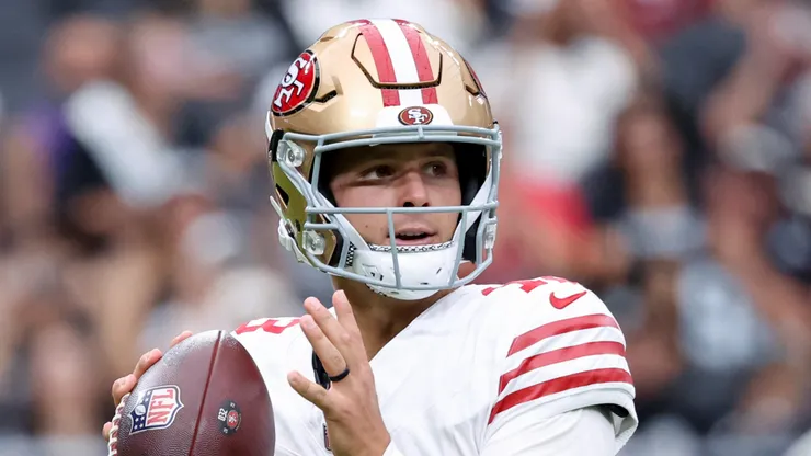 Brock Purdy, the starting QB for the San Francisco 49ers (2025)
