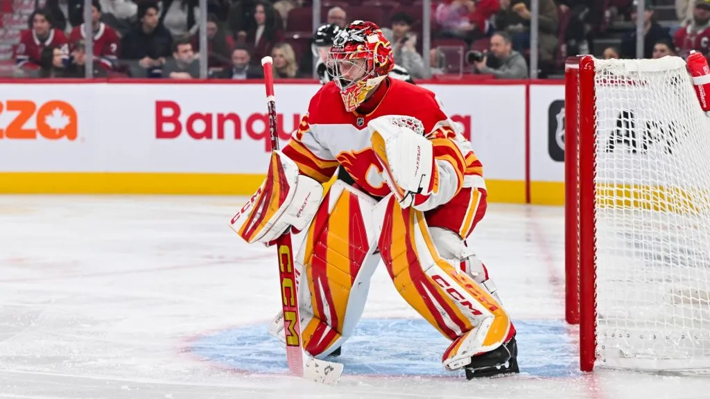 Dustin Wolf of the Flames