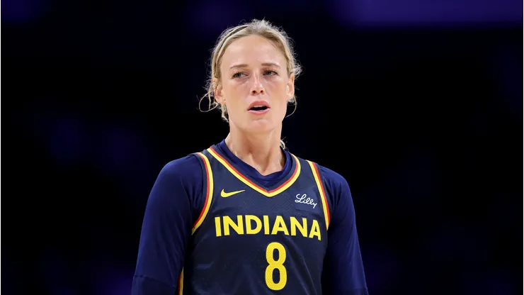 Sophie Cunningham of the Indiana Fever
