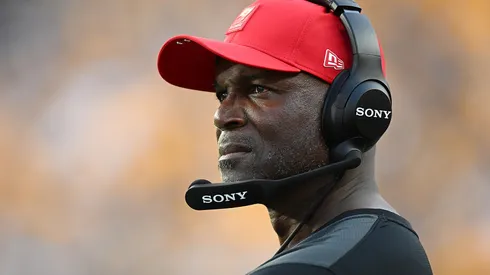 Head coach Todd Bowles of the Tampa Bay Buccaneers