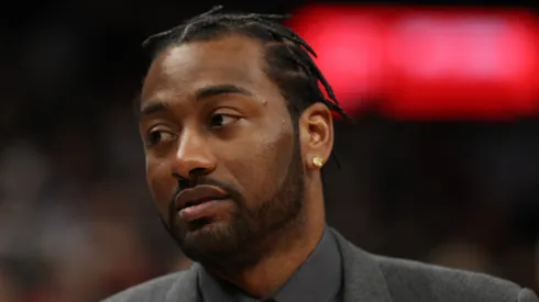 John Wall #2 of the Washington Wizards looks on against the Milwaukee Bucks.