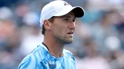 Casper Ruud of Norway plays Karen Khachanov during the National Bank Open.
