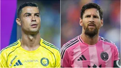 Cristiano Ronaldo of Al Nassr and Lionel Messi of Inter Miami.