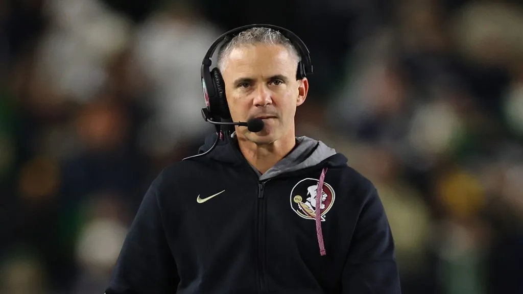 Mike Norvell head coach of the Florida State Seminoles