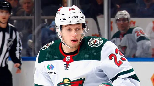 Marco Rossi #23 of the Minnesota Wild