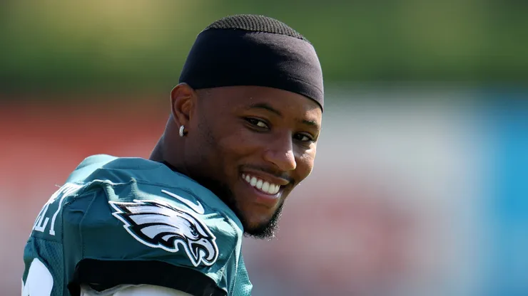 Saquon Barkley running back of the Philadelphia Eagles