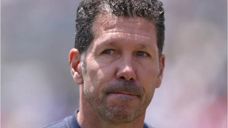 Diego Simeone head coach of Atletico Madrid.