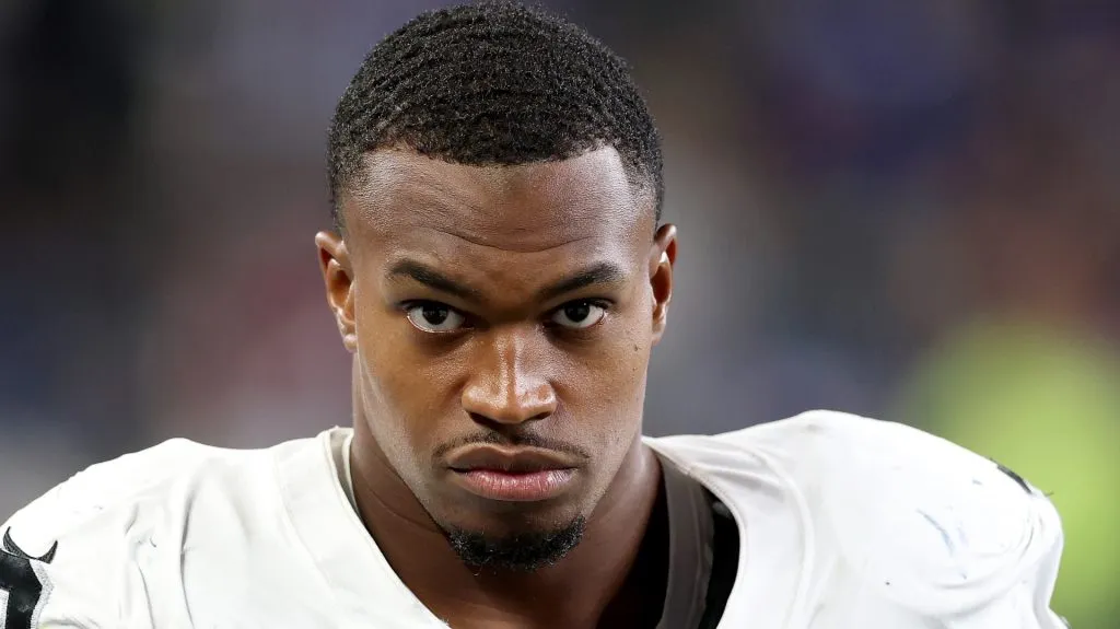 Tyree Wilson of the Las Vegas Raiders