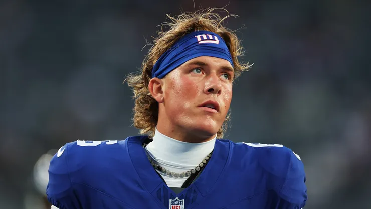 Jaxson Dart, rookie QB of the New York Giants